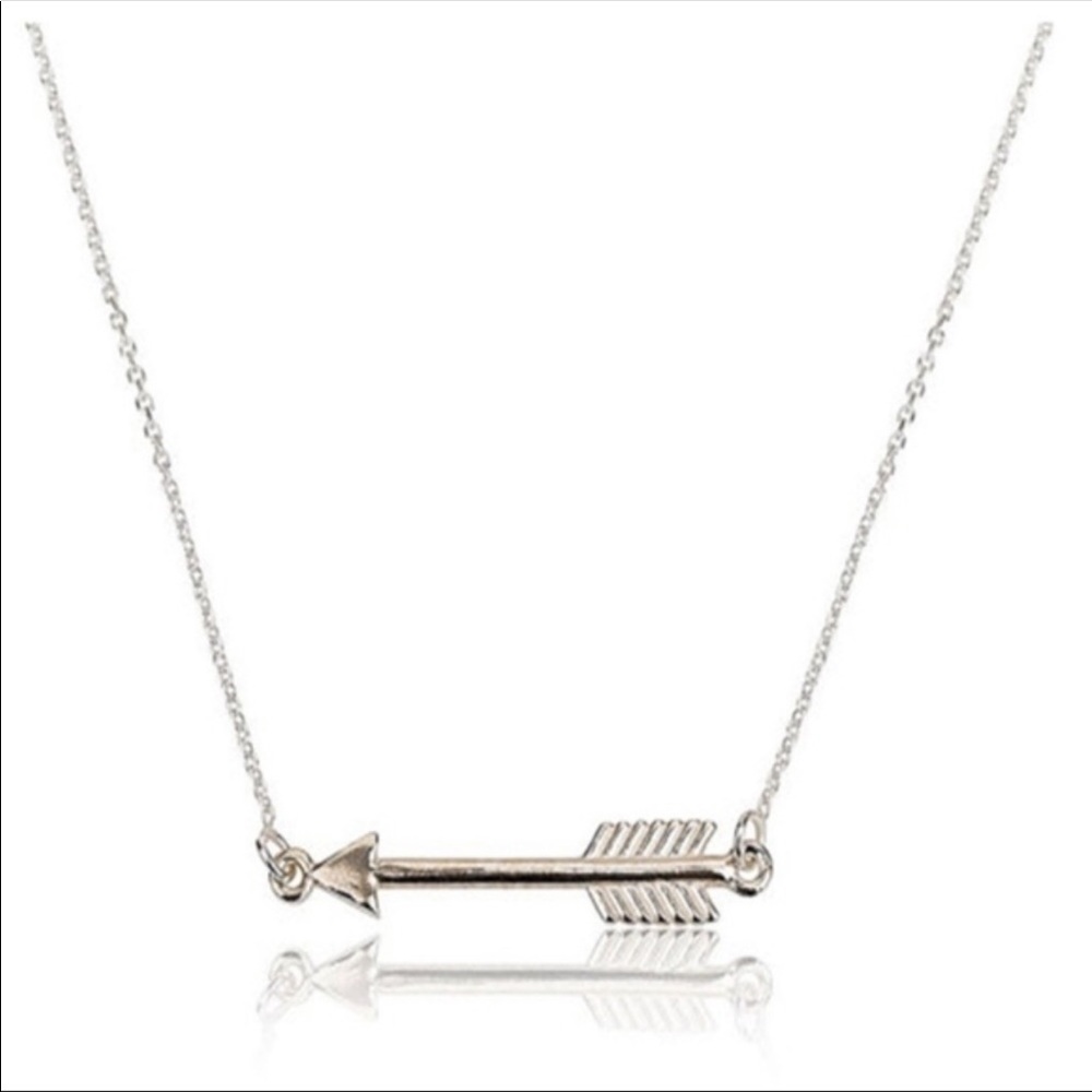 Silver Arrow Necklace